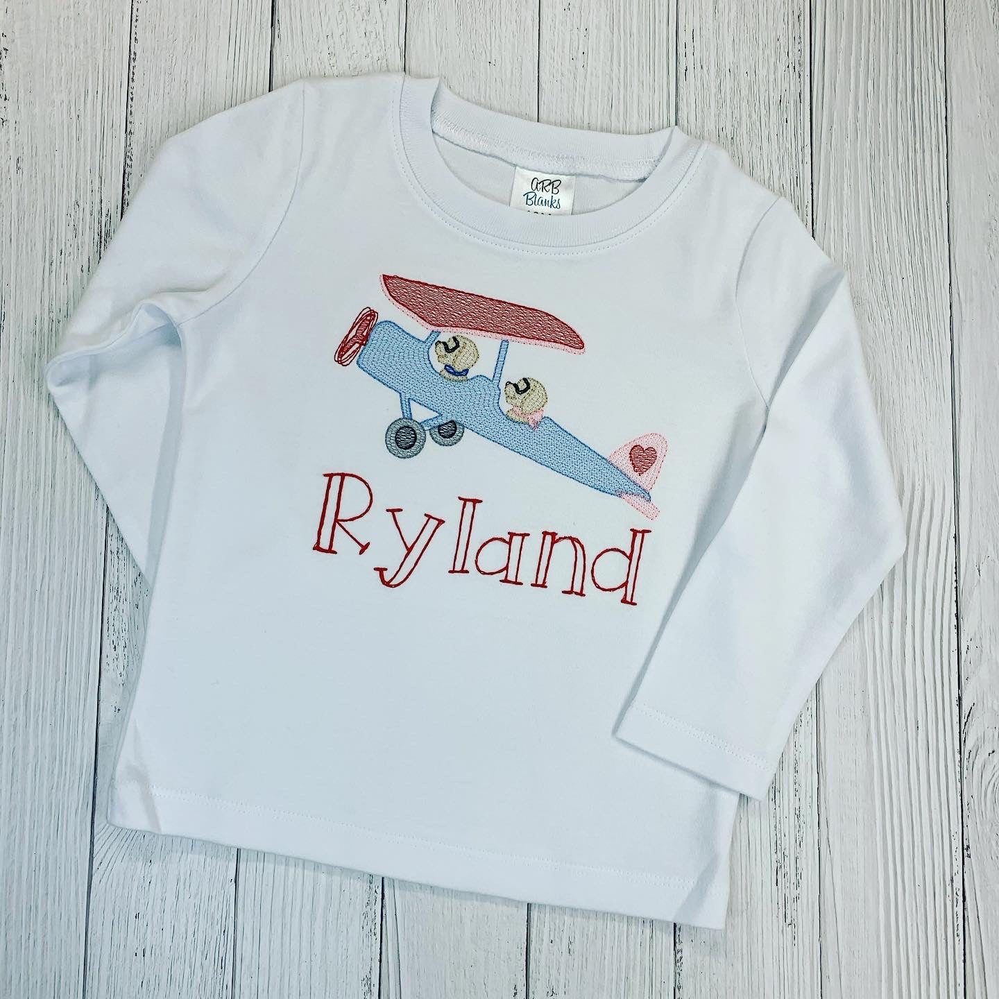 Valentine Airplane Dogs Shirt