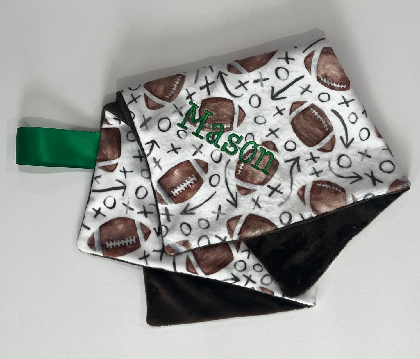 Baby Boy Football Lovey