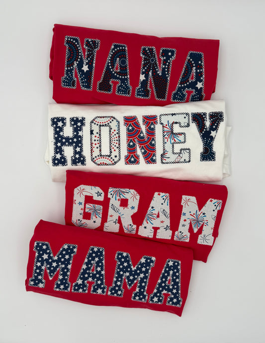 Grandma Applique Shirt