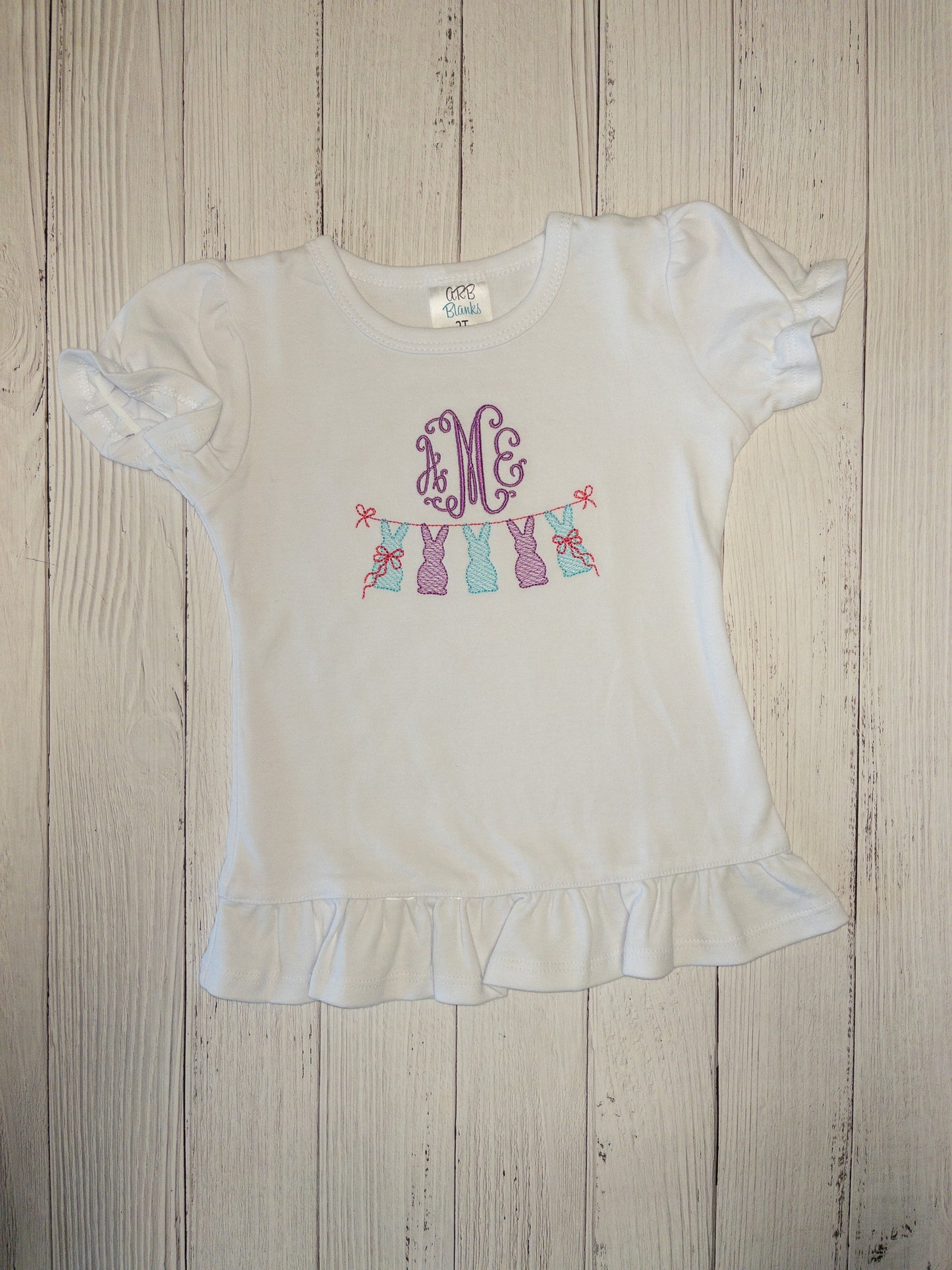 Bunny Bunting Easter Shirt