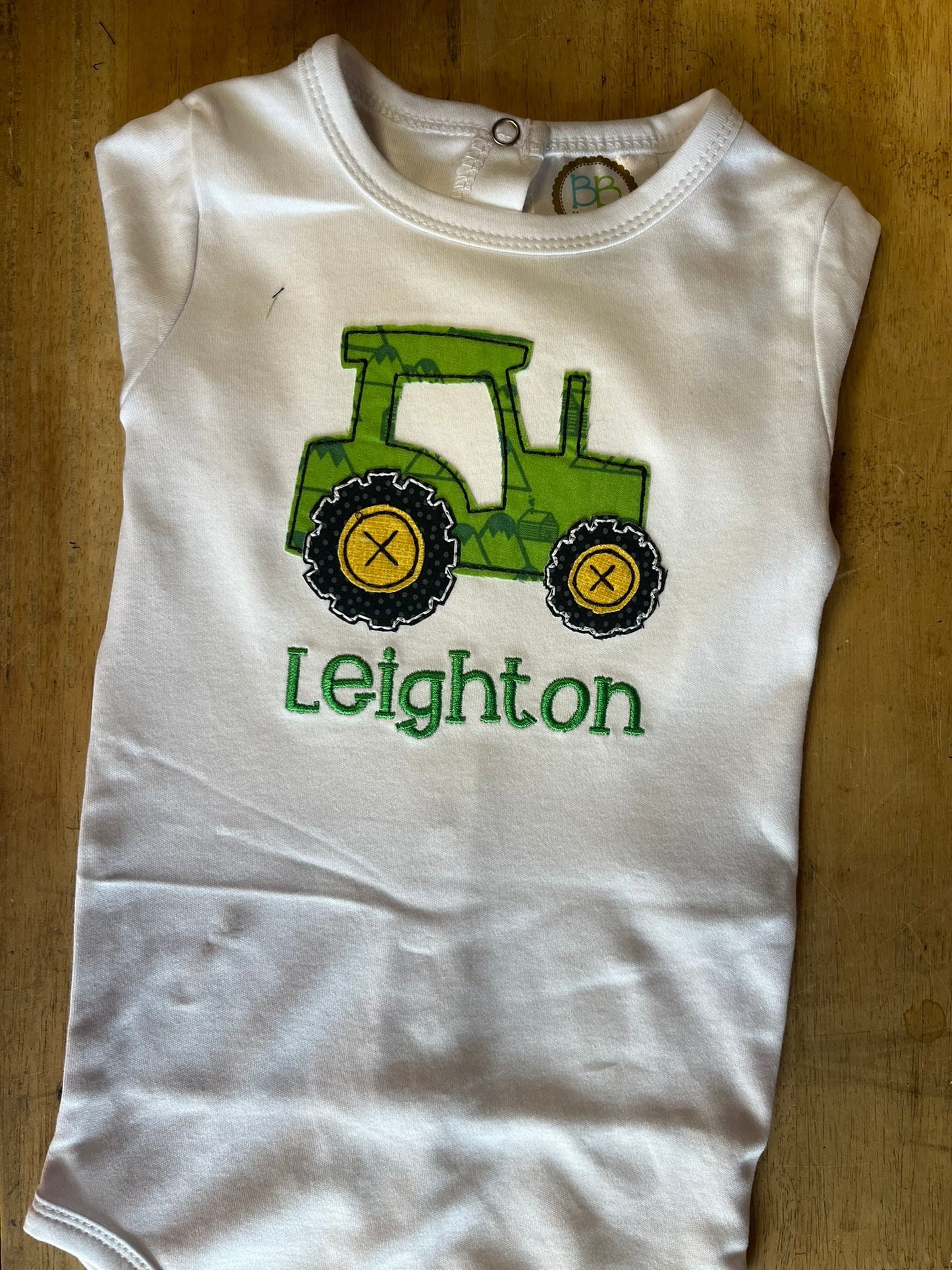 Tractor Applique Shirt