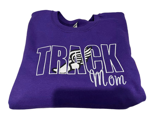 Track Mom Custom Sweatshirt