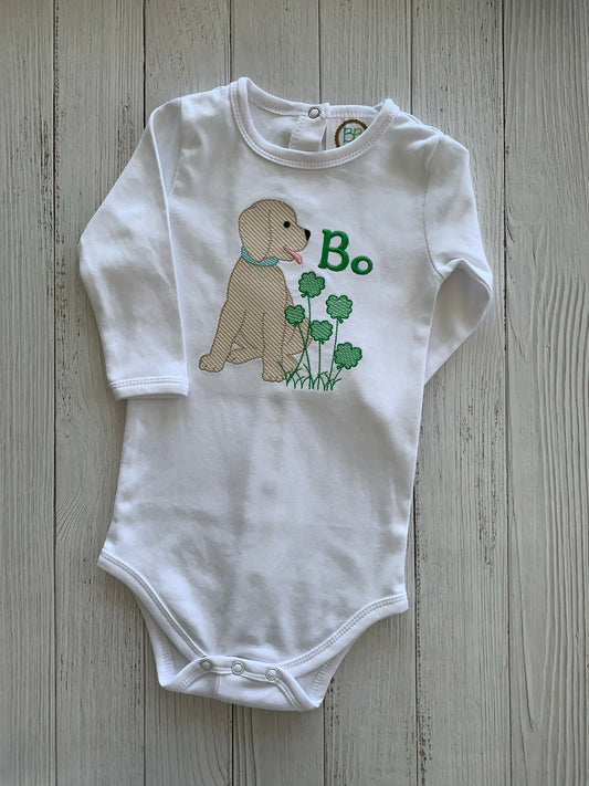 Shamrock Puppy Shirt